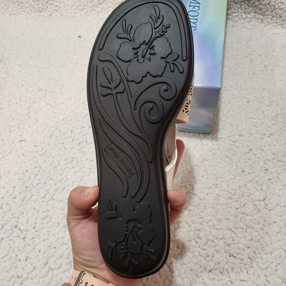 NEW Easy Street Women's COHO Slide Sandal White size 10 - Picture 5 of 7